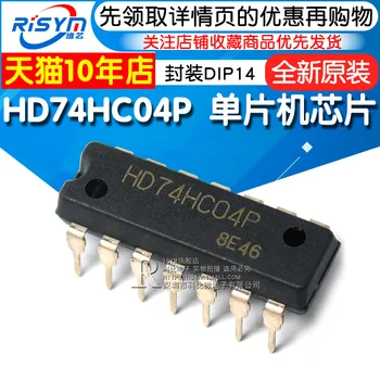 100 % Yeni ve orijinal HD74HC04P DIP14 74