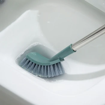 Tuvalet Fırçası Ev Sünger Uzun Saplı Ölü Açı Olmadan Yıkama Fırçası Banyo Asılı Yumuşak Saç Tuvalet Temizleme Eserler