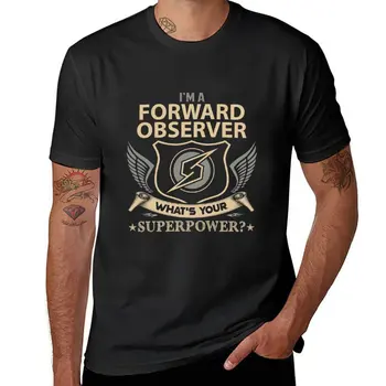 Yeni İleri Gözlemci T Shirt-Süper Güç İş Hediye Öğesi Tee T-Shirt estetik giysiler ağır t shirt erkek tişört
