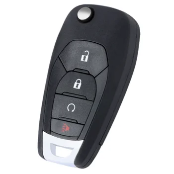 A2AUTOKEYS LXP-T003 315MHz ID46 PCF7941E 2/3/4 Düğmeler Araba Uzaktan Kumanda Çevirme Anahtarı İçin Chevrolet Colorado Cruze Trailblazer