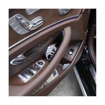 Mercedes Benz E-Class için W213 2016-2021 LHD Araba Ön Kapı Kol Dayama Kolu Tutucu saklama kutusu Eklemek Aksesuarları