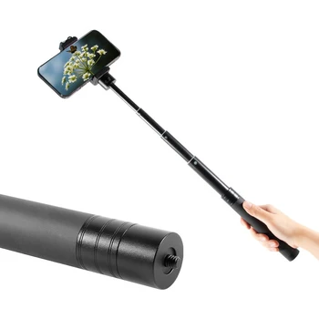 Alüminyum alaşımlı cep telefonu Selfie sopa SLR kamera fotoğrafçılığı uzatma çubuğu el teleskopik canlı yayın uzatma çubuğu