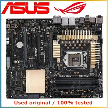 ASUS için Z97-WS bilgisayar anakartı LGA 1150 DDR3 32G Intel Z97 Masaüstü Anakart SATA III PCI-E 3. 0X16