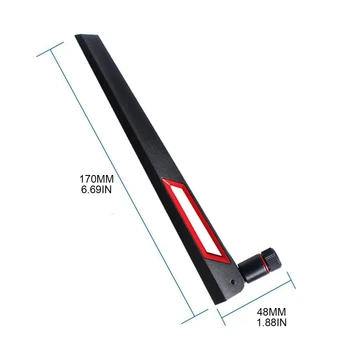 Kablosuz Yönlendirici/USB Adaptörü için WİFİ Anteni Güçlü Sinyal Alımı JIAN