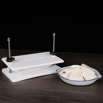 Sıcak Ev Yapımı Tofu Basın Şekillendirici Plastik Kavisli plaka levha DIY Kalıp Mutfak Gadget