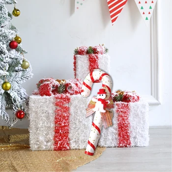 Akın baston şeker Noel Dekorasyon İçin-Noel Dış Dekorasyon Asılı Kolye Noel Noel Hediyeleri Yeni Yıl Süsler