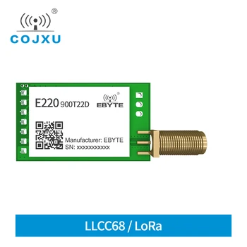 5 adet LoRa Modülü 868 MHz / 915 MHz Rf Modülü 5 km LoRa Kablosuz Verici ve Alıcı LLCC68 SMA-K Anten E220-900T22D COJXU