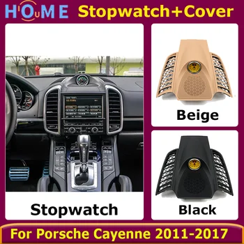 Dekorasyon Saati Pusula Porsche Cayenne 2011-2017 İçin Araba İç Dashboard Kronometre