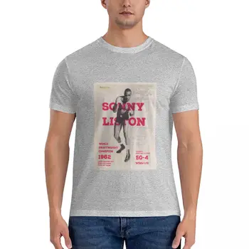 Sonny Liston Klasik T-Shirt t-shirt adam kore moda erkekler uzun kollu t shirt