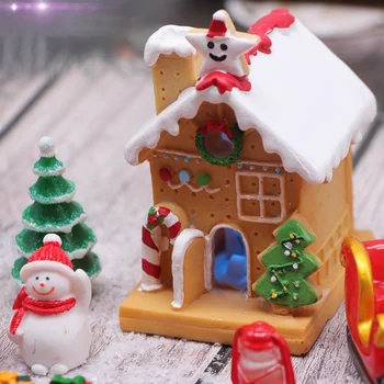 Minyatür Kardan Adam Modelleri Ev DIY Noel Partisi Dekoru Simüle Mobilya Figürler Noel Dekoratif Aksesuar