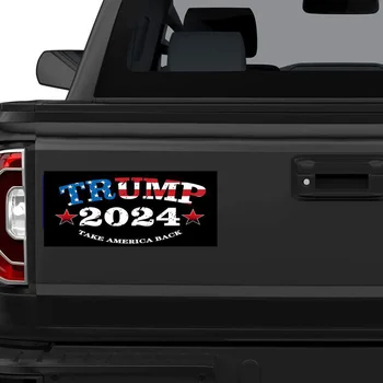 Araba Çıkartmaları Yaratıcı ABD Başkanı Seçim Vücut Çıkartması Günü Dekorasyon Trump Çıkartmaları 2024