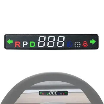 Head Up Display Model Y / 3 Çok Fonksiyonlu Araba Oyun Otomatik HUD Su Geçirmez direksiyon Ekran Güç Hız Dişli Ekran