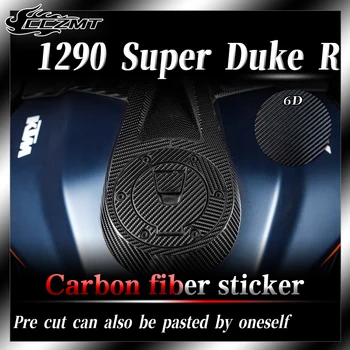 KTM 1290 Süper Duke R karbon fiber koruyucu sticker 6D dekorasyon araba sticker aksesuarları modifikasyonu