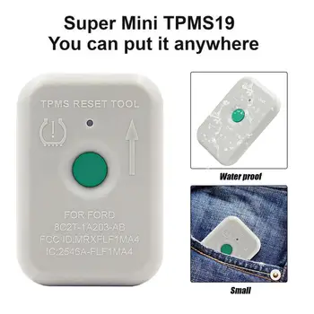 Ford TPMS 19 Sensörü Yeniden Öğrenme Aracı Otomatik TPMS Sıfırlama Sensörü Programlama Eğitim Aracı Lastik Basıncı İzleme Sistemi TPMS-19