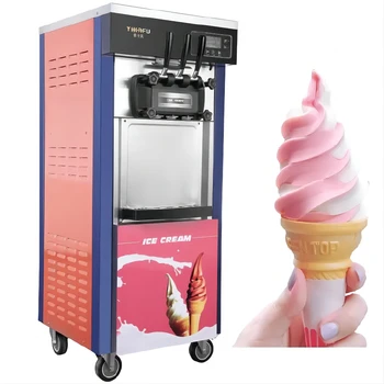 Zemin Tipi dondurma yapma makinesi Elektrikli Ticari Yumuşak Dondurma Makinesi CFR DENİZ yoluyla # Maldivler # Mali