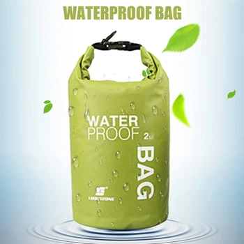 Su geçirmez Telefon Kılıfı file çanta 2L Sürüklenen PVC Hafif Yüzen Tekne Kayaking Kamp Çantaları Açık Yüzme İçin