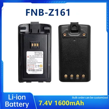 walkie talkie FNB-Z161 pil 7.4 V 1600 mah li-ion pil için VERTEX VZ-D131 VZ-D135 radyo