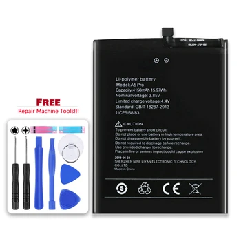 A5 Pro 4150mAh Pil UMI Umıdıgı A5 Pro A5Pro Cep Telefonu Batteria + Ücretsiz Araçlar