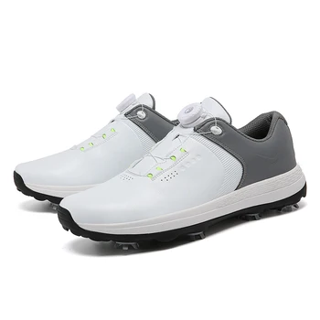 Yeni Erkek golf ayakkabıları Sivri Profesyonel Golf Giyer Rahat Golfçüler Ayakkabı Hafif Yürüyüş Spor Ayakkabı