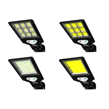 LED güneş sokak ışıkları açık IP65 güneş güvenlik duvar ışık hareket sensörü ile 3 aydınlatma modları için bahçe Yard garaj