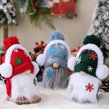 Noel peluş oyuncaklar Şenlikli Noel Gnome Bebek Sevimli Ev Dekorasyonu Süsler Mutlu Bir Tatil Sezonu için Benzersiz