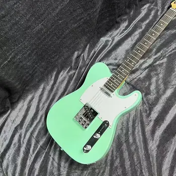 Tele Elektro Gitar Katı Vücut Yeşil Renk Gülağacı klavye Yüksek Kalite Guitarra Ücretsiz Kargo