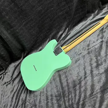 Tele Elektro Gitar Katı Vücut Yeşil Renk Gülağacı klavye Yüksek Kalite Guitarra Ücretsiz Kargo