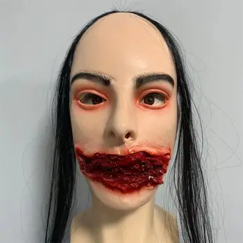 Ölüm Maskesi Yaratıcı Eğlenceli Sadako Kalem Peri Başlık Korkunç Ve Kanlı Bir Atmosfer Yaratmak Ithal Lateks Hayalet Maskesi