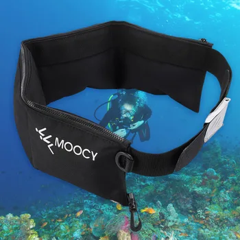 Tüplü ağırlık kemeri Taşınabilir Şnorkel Dalış ağırlık kemeri cepli çanta Çabuk Kuruyan Bel Asılı Yüzme Aksesuarları