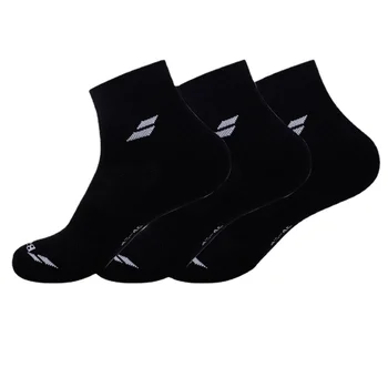 3 pairs siyah babolat Tenis ayakkabıları orta yaz çorap sneaker çorap erkek kadın basketbol Yürüyüş badminton