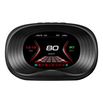 Otomatik OBD2 GPS Head-Up Ekran Oto Elektroniği HUD projektör ekranı Dijital Araba Kilometre Aksesuarları 90% Araba için
