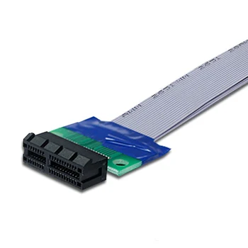 PCI Express Yükseltici Kart Uzatma Kablosu PCIE 1X ila 1X Yuvası Yükseltici Kart Dönüştürücü Genişletici Kablo Adaptörü