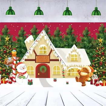 Merry Christmas Tatil Afiş Garaj Kapısı Parti Dekor Arka Plan Duvar Kağıdı Arka Plan Festivali Kutlama Malzemeleri