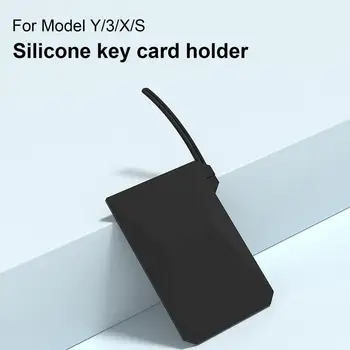 Tesla Anahtar Kart Durumda Koruyucu Kapakları Tesla Modeli Y/3/X / S Kart Koruyucu Silikon Anahtar Kart Koruma Aksesuarları