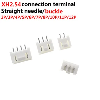 100 Adet XH2. 54 stopaj 2 3 4 5 6 7 8 Pin 2.54 mm Pitch Erkek Dişi Plastik Kabuk Tel Konnektör Priz Konut Terminalleri