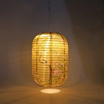 25 cm su geçirmez güneş fenerler ışık naylon kumaş Çin japon asılı lamba