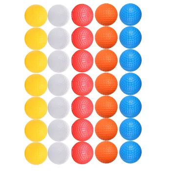 Golf Eğitim Topu Pratik Kapalı İçi Boş Uygulama Golf Topları Hollow-out Plastik Aksesuarları