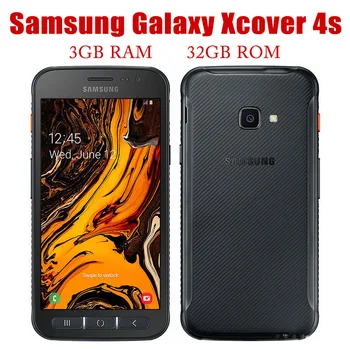 Samsung Galaxy Xcover 4 s G398F Orijinal 5.0 İnç Octa çekirdekli 3 GB RAM 32 GB ROM 16MP Kamera Çift SIM Unlocked android cep telefonu