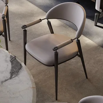 Arkalığı Masası Vanity yemek sandalyeleri Salon Nordic Cafe Mutfak Rahatlatıcı yemek sandalyeleri Accent Moveis Para Casa Mobilya YX50DC
