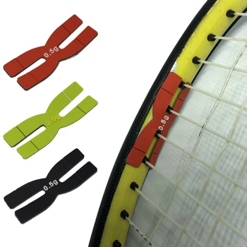 3 Adet badminton raketi Ağırlık HShape Silikon Bar Tenis Raketi Aksesuarı