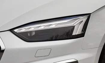 Audi için A5 2021 2022 Far Kapağı Şeffaf Lamba Gölge Far Kabuk Lens Pleksiglas Yerine Orijinal Abajur