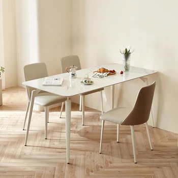 Mutfak İskandinav Yemek Masaları Kayrak Lüks Balkon Oturma Odası Yemek Masaları Modern Kahve Mesas Comedor Ev Mobilyaları SR50DT