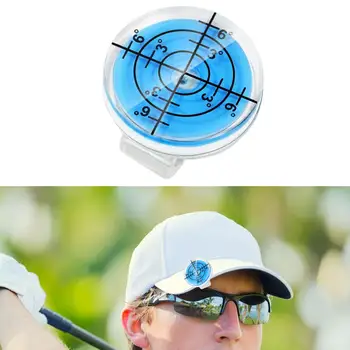 Golf şapka tokası Topu İşaretleyici Golf vuruş Yardım Okuyucu ile Yüksek Hassasiyetli Kap Klip