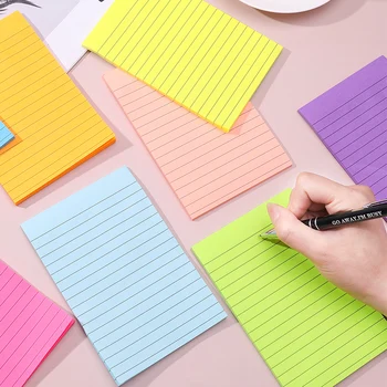 8 Adet / takım Renkli Not Defteri Yapışkan Notlar Günlük Yapılacaklar Listesi not kağıdı Öğrenci Kırtasiye Ofis Okul Malzemeleri