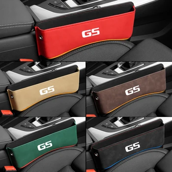 Çok fonksiyonlu Çatlak saklama kutusu Lexus GS İçin araba logosu Araba Koltuğu Gap Organizatör Yan Çanta Ayrılmış şarj kablosu Delik