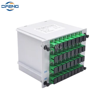 1X32 SC APC PLC Kaset Ekleme Tipi PLC Fiber Optik Çoğaltıcı Splitter kutusu FTTH Fiber Optik Kutu