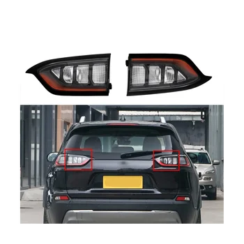 Araba L / R İç Kuyruk İşık Fren Lambası led arka lambası Montaj 68336336AD 68336337AD Jeep Cherokee 2019+ için 2 Adet