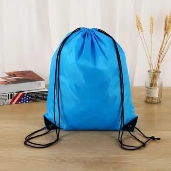 Yararlı sırt çantası pratik çevre dostu dize çanta elastik depolama sırt çantası
