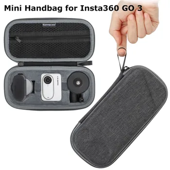 Için Insta360 GO 3 Kamera Bezi Taşınabilir Kılıf Mini Taşıma Çantası Çizilmeye Dayanıklı Yumuşak Astar Çanta Insta360 GO 3 Aksesuarları