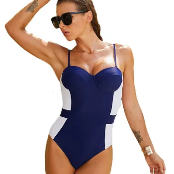 Tek Parça Spagetti Sapanlar Seksi Mayo 2023 Kadın Bikini Beachwear Sıcak Mayo Kuпальник